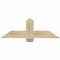 Ekena Millwork Eugene Rough Sawn Timber Gable Bracket, Douglas Fir, 48"W x 16"H x 6"D x 6"F, 8/12 Pitch GBW048X16X0606EUG00RDF - alternate 1